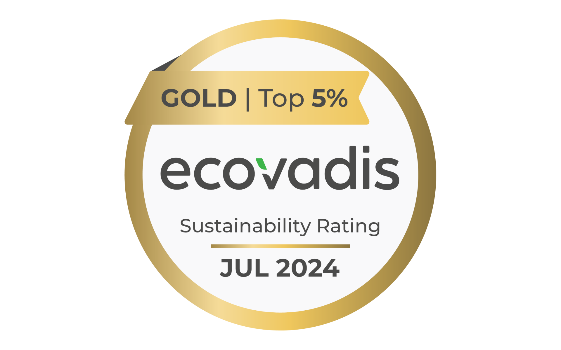 Sello Ecovadis Gold 2024