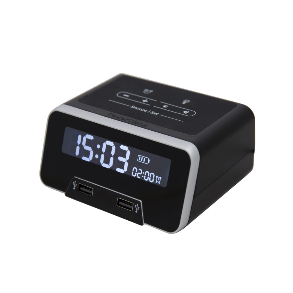 Alarm clock POWER (anti-theft cable not included)