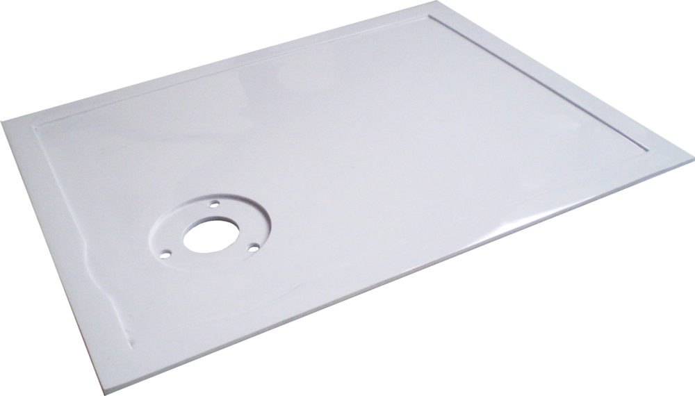ZEN LINE II Main Tray with hole white