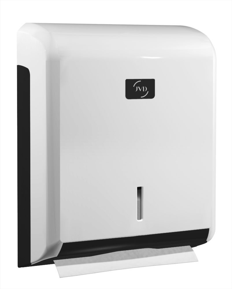 HAND TOWEL DISPENSER JVD ABS white (400 to 600 paper towels)